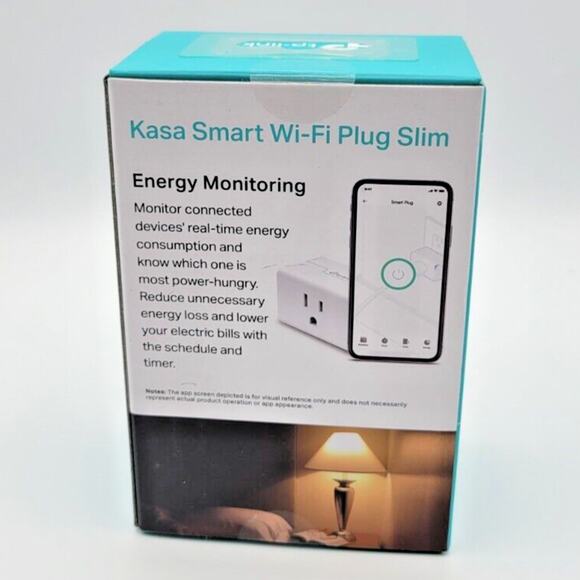 TP-Link Kasa Smart Wi-Fi Outlet Plug KP115 Energy Monitor Alexa Google Control - Picture 2 of 7